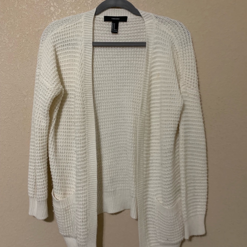 CREAM F21 CARDIGAN